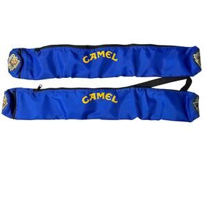 Vintage Joe Camel Smooth Character Pool Stick Carriers Lot of 2